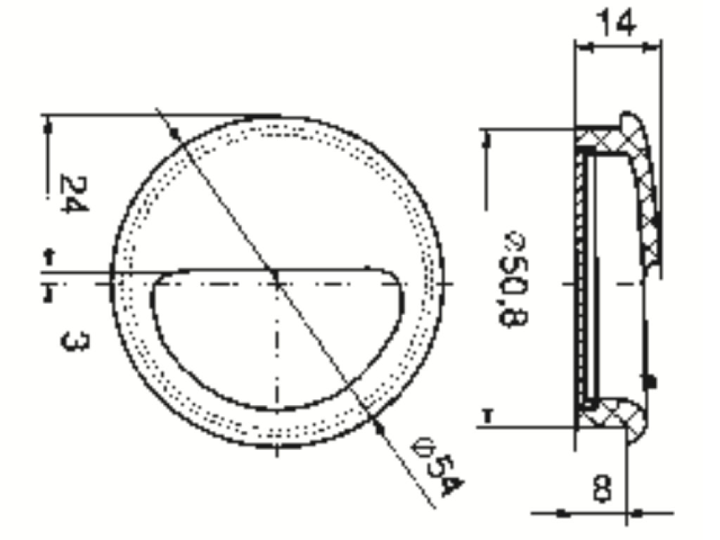 Série 26 - Úchytka Gala