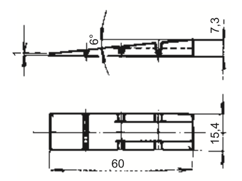 Série 62 - Klínek lámací