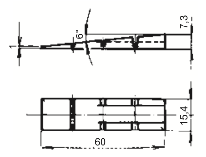 Série 62 - Klínek lámací